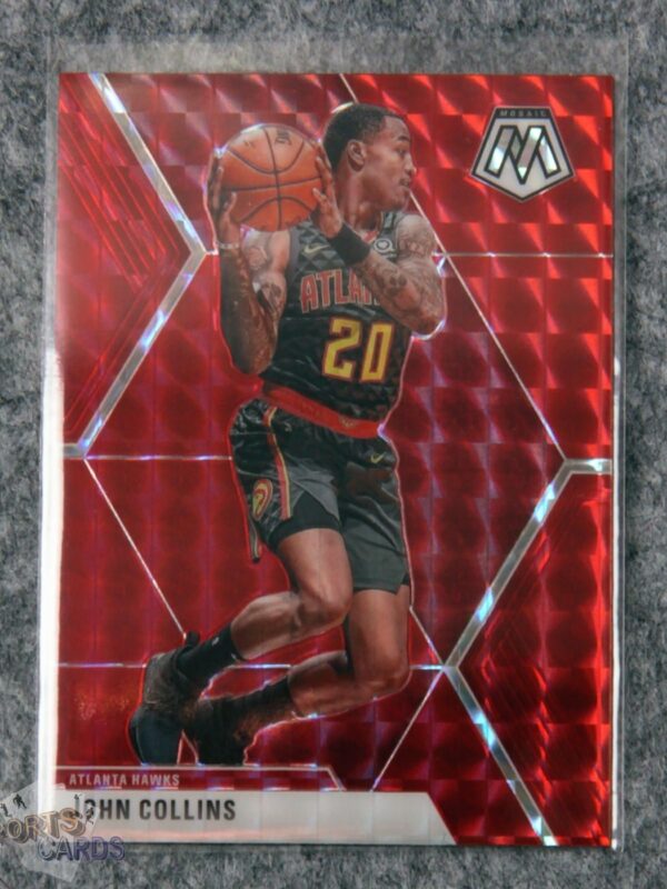2019-20 John Collins #192 Panini Mosaic Red Prizm