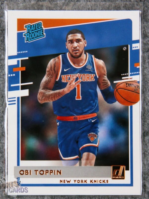 2020-21 Obi Toppin #229 Panini Donruss Rated Rookie