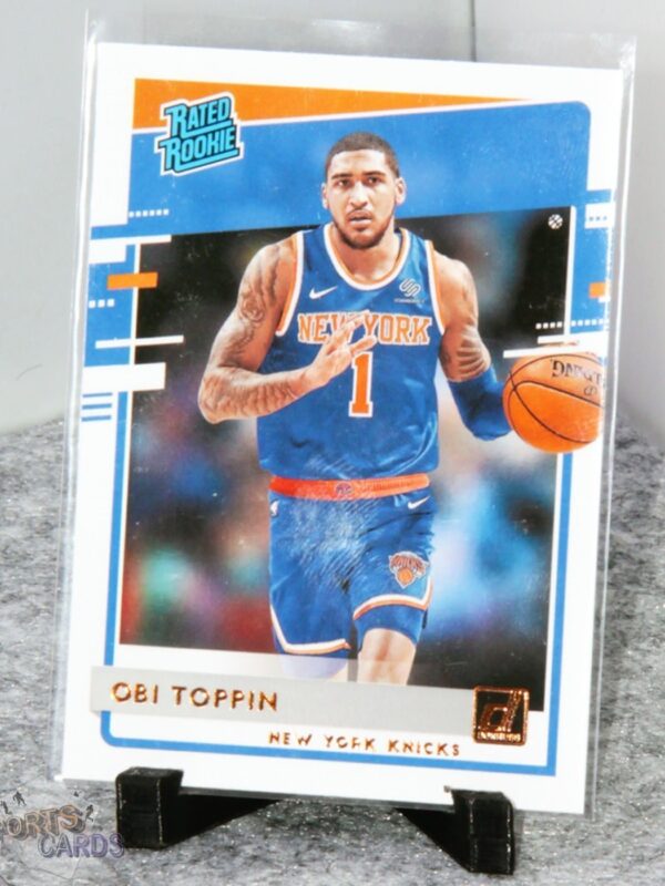2020-21 Obi Toppin #229 Panini Donruss Rated Rookie-stand