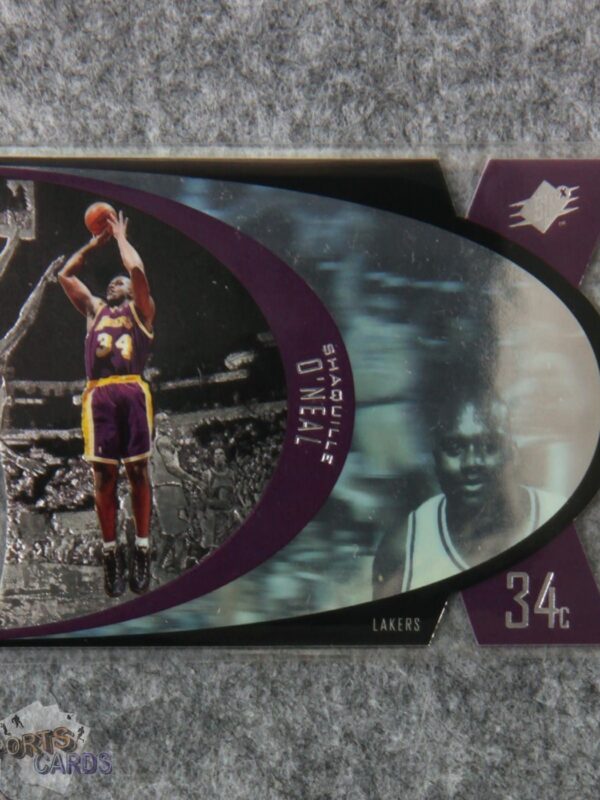 1997-98 Shaquille O'Neal #SPX24 Upper Deck SPx Die-Cut Hologram