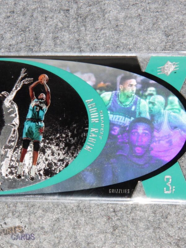 1997-98 Shareef Abdur-Rahim #SPX48 Upper Deck SPx Die-Cut Hologram