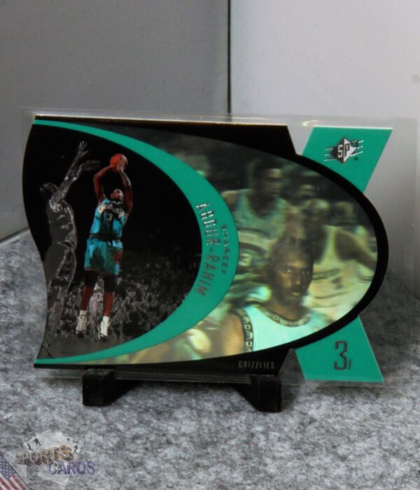 1997-98 Shareef Abdur-Rahim #SPX48 Upper Deck SPx Die-Cut Hologram-stand