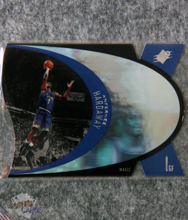 1997-98 Anfernee Hardaway #SPX34 Upper Deck SPx Die-Cut Hologram