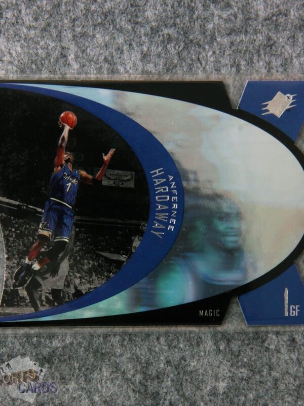 1997-98 Anfernee Hardaway #SPX34 Upper Deck SPx Die-Cut Hologram