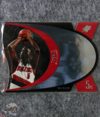 1997-98 Jermaine O'Neal #SPX39 Upper Deck SPx Die-Cut Hologram