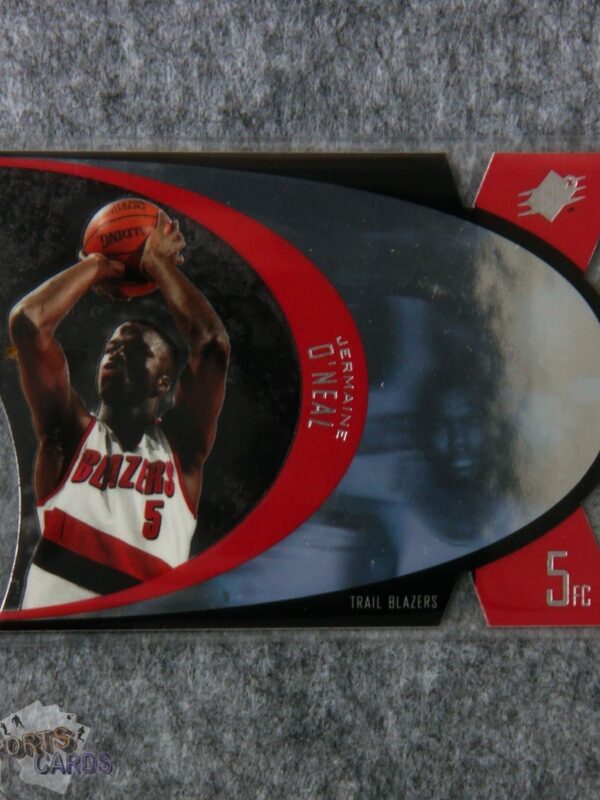 1997-98 Jermaine O'Neal #SPX39 Upper Deck SPx Die-Cut Hologram