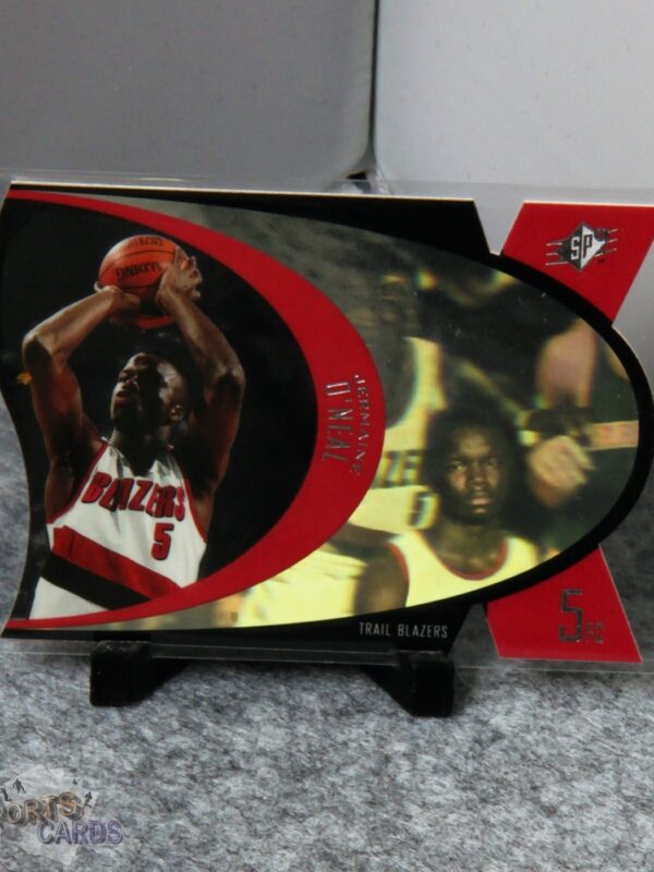 1997-98 Jermaine O'Neal #SPX39 Upper Deck SPx Die-Cut Hologram-stand