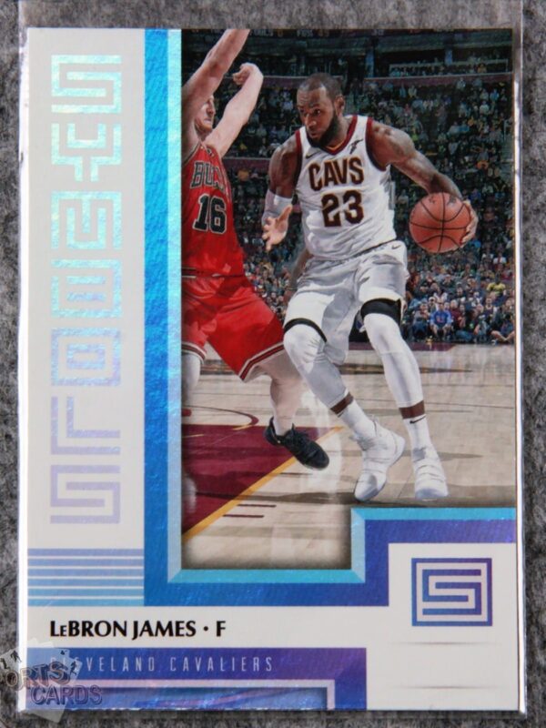 2017-18 LeBron James #18 Panini Status Symbols-front