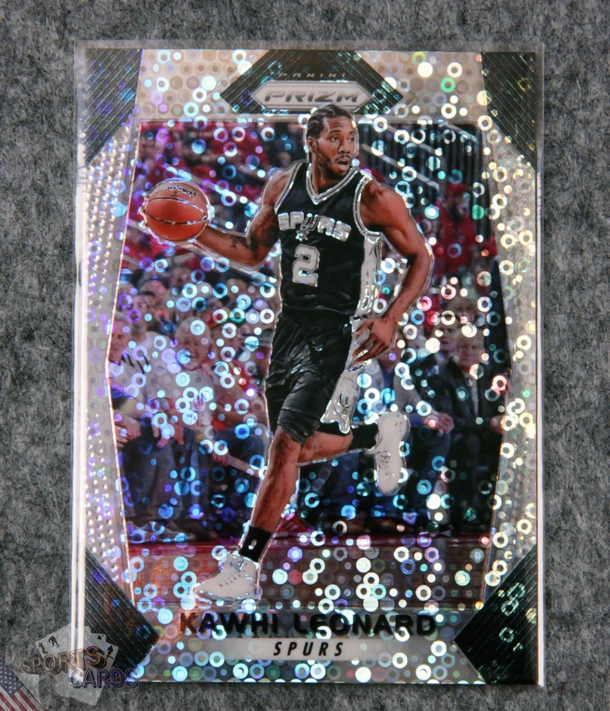 2017-18 Kawhi Leonard #293 Panini Prizm Disco Prizm-front