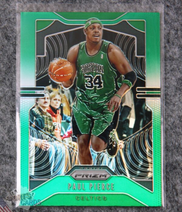 2019-20 Paul Pierce #29 Panini Prizm Green Prizm-front