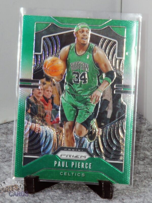 2019-20 Paul Pierce #29 Panini Prizm Green Prizm-stand