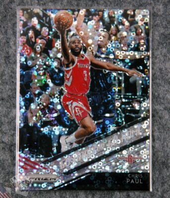 2018-19 Chris Paul #10 Panini Prizm Go Hard or Go Home Fast Break Prizm-front