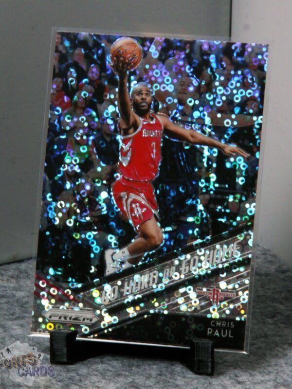 2018-19 Chris Paul #10 Panini Prizm Go Hard or Go Home Fast Break Prizm-stand