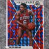 2019-20 Julius Erving #288 Panini Mosaic Hall of Fame Reactive Blue Prizm