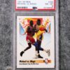 1991-92 Michael Jordan vs Magic Johnson #333 SkyBox Great Moments NBA Finals PSA 8 NM-MT-front