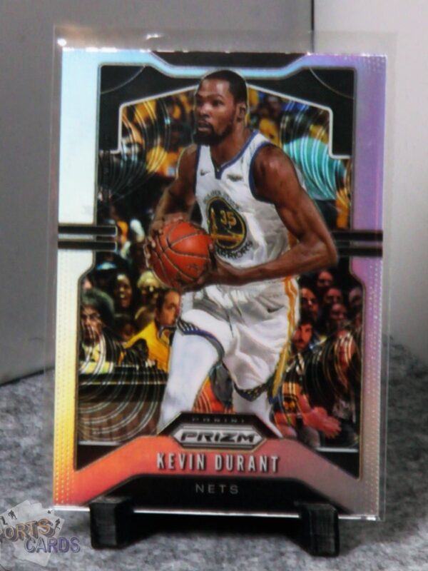 2019-20 Kevin Durant #210 Panini Prizm Silver Prizm-stand