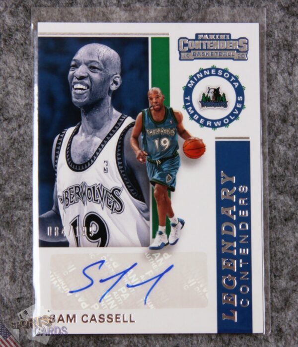 2019-20 Sam Cassell #LC-SCL Panini Legendary Contenders Signature /49