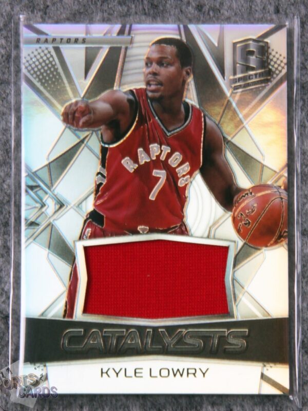 2016-17 Kyle Lowry #35 Panini Spectra Catalysts Prizm /149-front