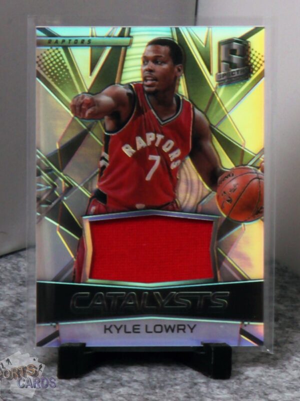 2016-17 Kyle Lowry #35 Panini Spectra Catalysts Prizm /149 - Afbeelding 3