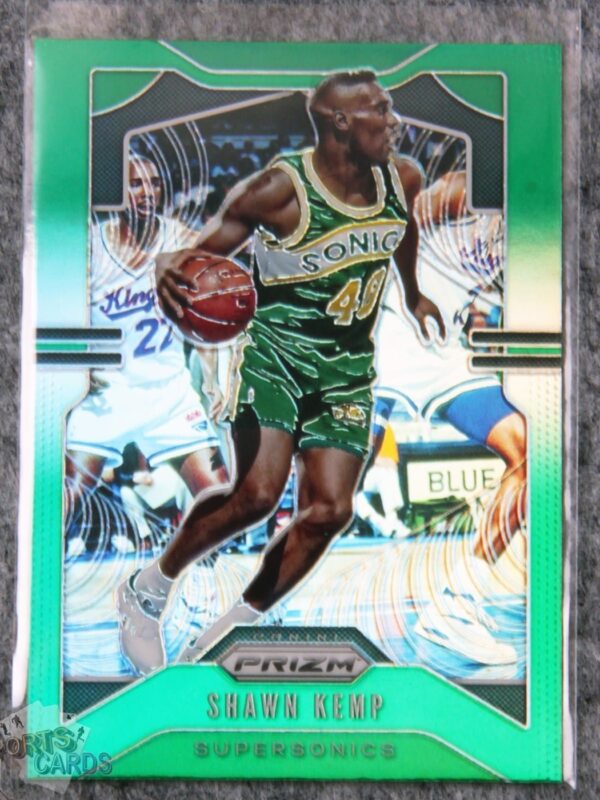 2019-20 Shawn Kemp #14 Panini Prizm Green Prizm-front