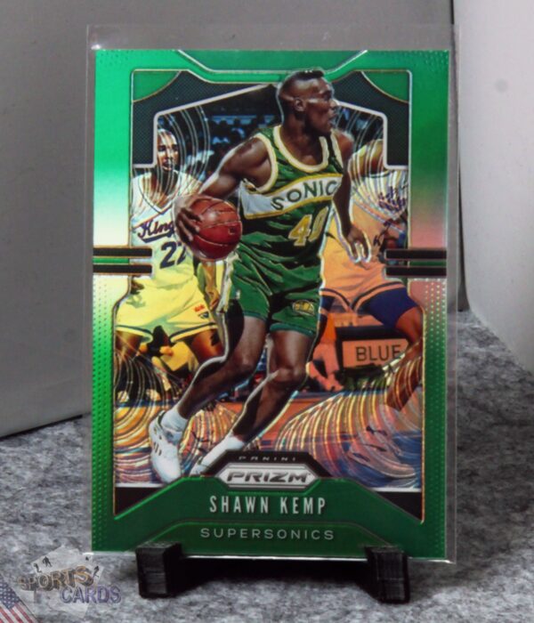 2019-20 Shawn Kemp #14 Panini Prizm Green Prizm-stand