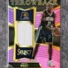 2016-17 David West #4 Panini Select Throwback Purple Prizm /99-front