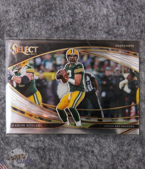 2019 Aaron Rodgers #20 Panini Select Snapshots-front