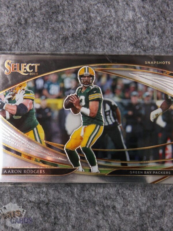 2019 Aaron Rodgers #20 Panini Select Snapshots-front