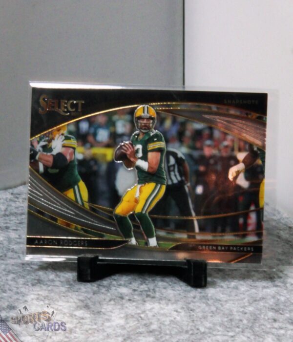 2019 Aaron Rodgers #20 Panini Select Snapshots-stand