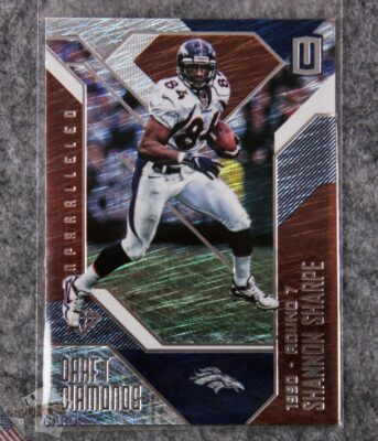 2016 Shannon Sharpe #DD-11 Panini Unparalleled Draft Diamonds