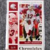 2020 Kurt Warner #3 Panini Chronicles QB
