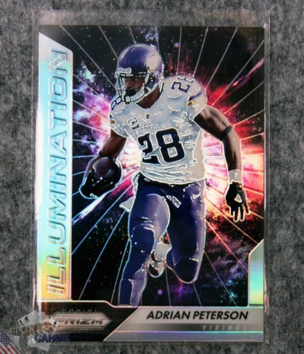 2016 Adrian Peterson #7 Panini Prizm Illumination Prizm-front