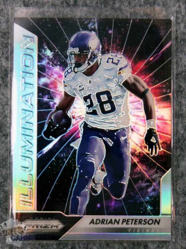 2016 Adrian Peterson #7 Panini Prizm Illumination Prizm-front
