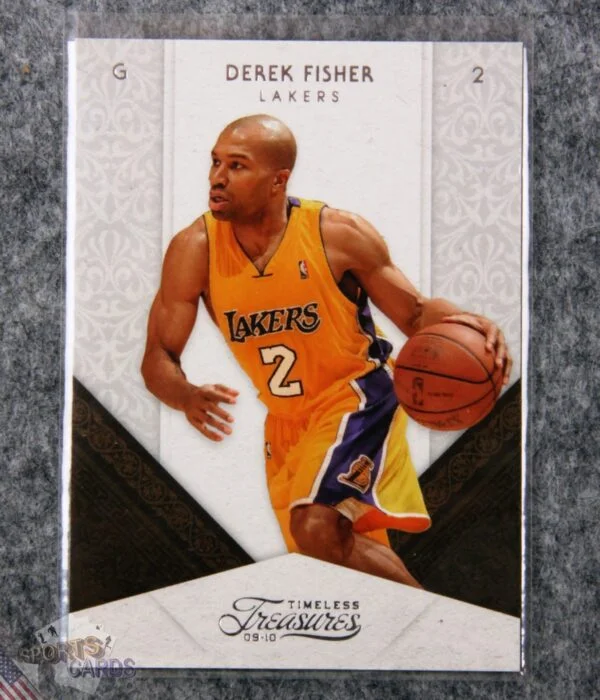 2009-10 Derek Fisher #58 Panini Timeless Treasures /399-front