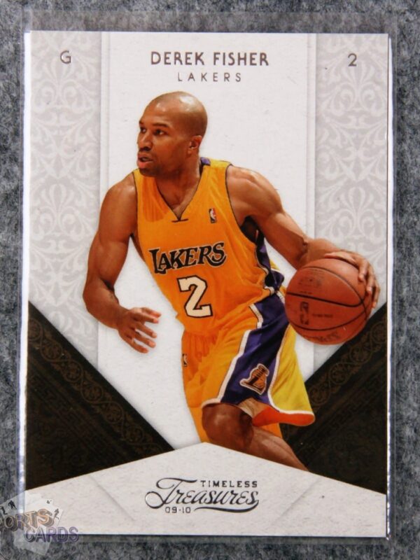 2009-10 Derek Fisher #58 Panini Timeless Treasures /399-front