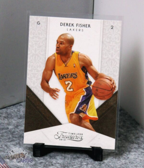 2009-10 Derek Fisher #58 Panini Timeless Treasures /399-stand