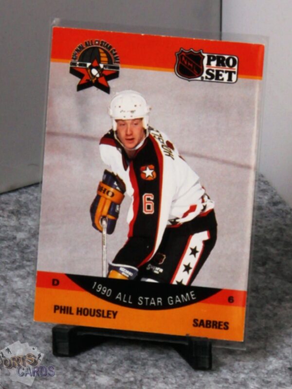 1990-91 Phil Housley #364 Pro Set NHL All-Star-stand