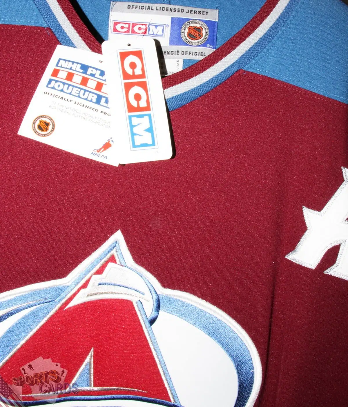 Peter Forsberg #21 Colorado Avalanche Away Throwback NHL Hockey Jersey-stand