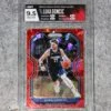 2020-21 Luka Doncic #32 Panini Prizm Red Cracked Ice HGA 9.5 GEM MT-front