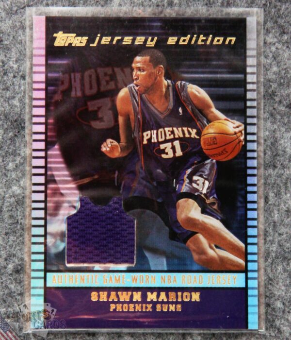 2003-04 Shawn Marion #jeSDM Topps Jersey Edition-front