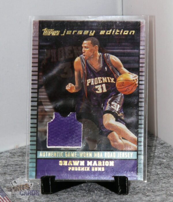 2003-04 Shawn Marion #jeSDM Topps Jersey Edition-stand