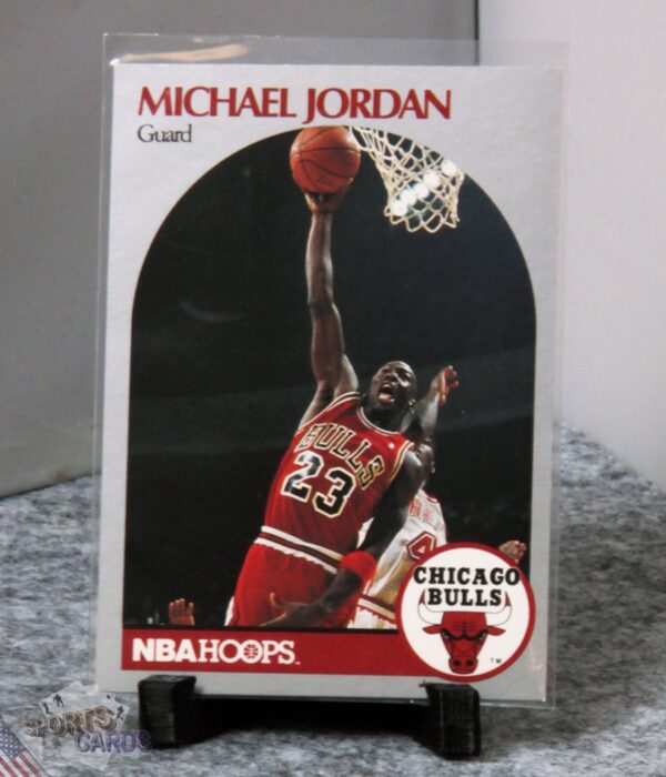 1990-91 Michael Jordan #65 NBA Hoops-stand