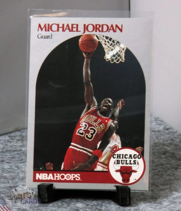 1990-91 Michael Jordan #65 NBA Hoops-stand