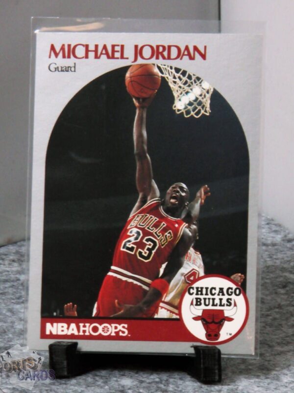 1990-91 Michael Jordan #65 NBA Hoops-stand