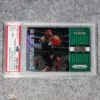 2015-16 Allen Iverson #12 Panini Green Prizm Point Men PSA 8 NM-MT POP 1-front