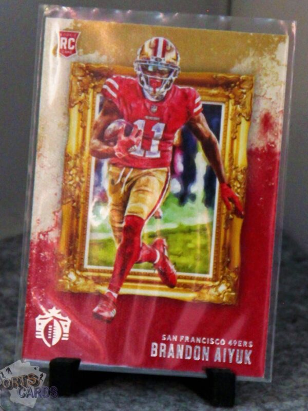 2020 Brandon Aiyuk #GK-17 Panini Chronicles Gridiron Kings RC - Afbeelding 3
