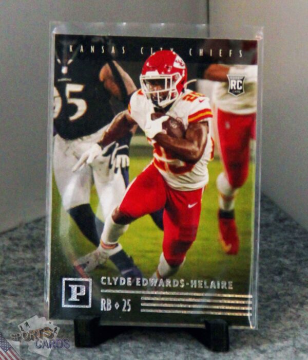 2020 Clyde Edwards-Helaire #PA-8 Panini Chronicles RC-stand