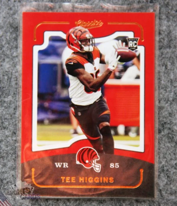 2020 Tee Higgins #CL-19 Panini Chronicles Classics RC-front