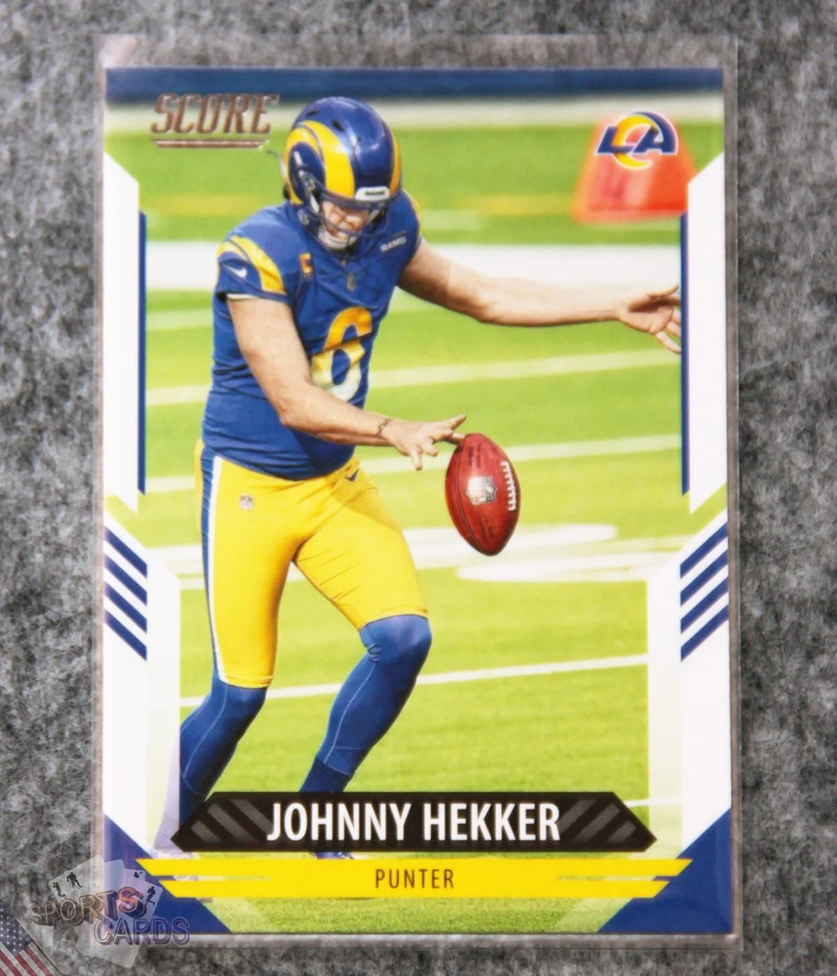 2021 Johnny Hekker #258 Panini Score-front