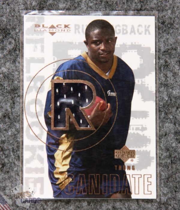 2000 Trung Canidate #165 Upper Deck Black Diamond NFL Rookie RC-front